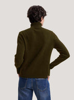 Pure Yak Wool Roll-Neck Fine-Knit Sweater image 1