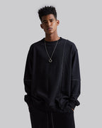 1 × Reflective Stripes Sweatshirt