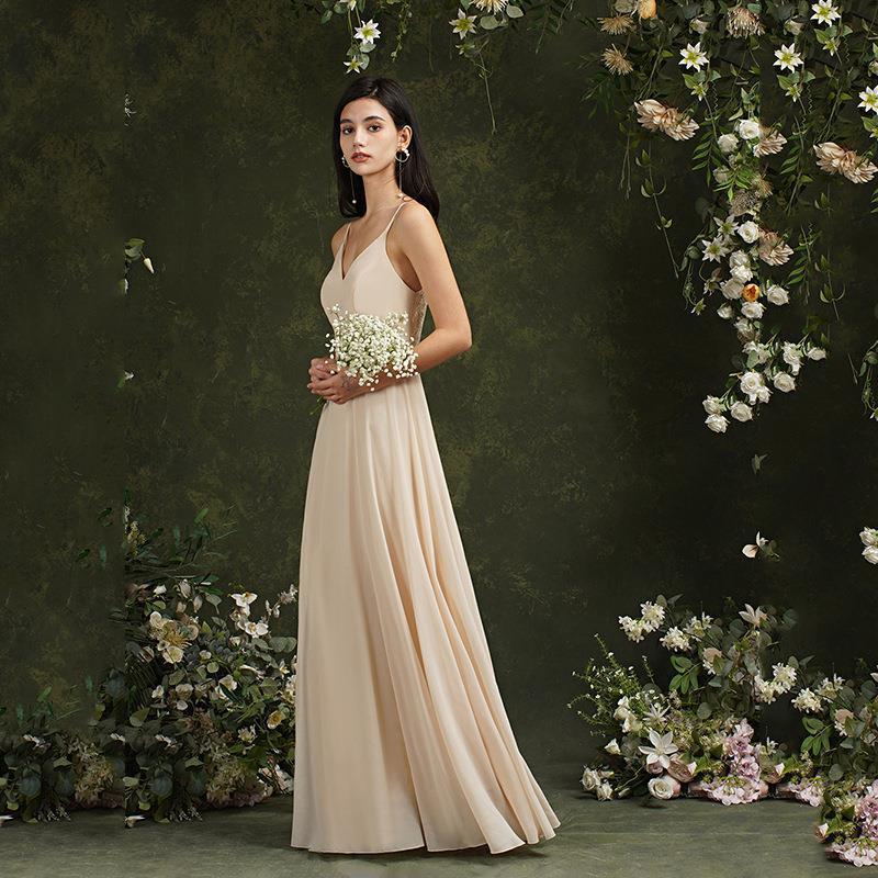 Spring New Banquet Stage Party European And American Deep V Dress image 5