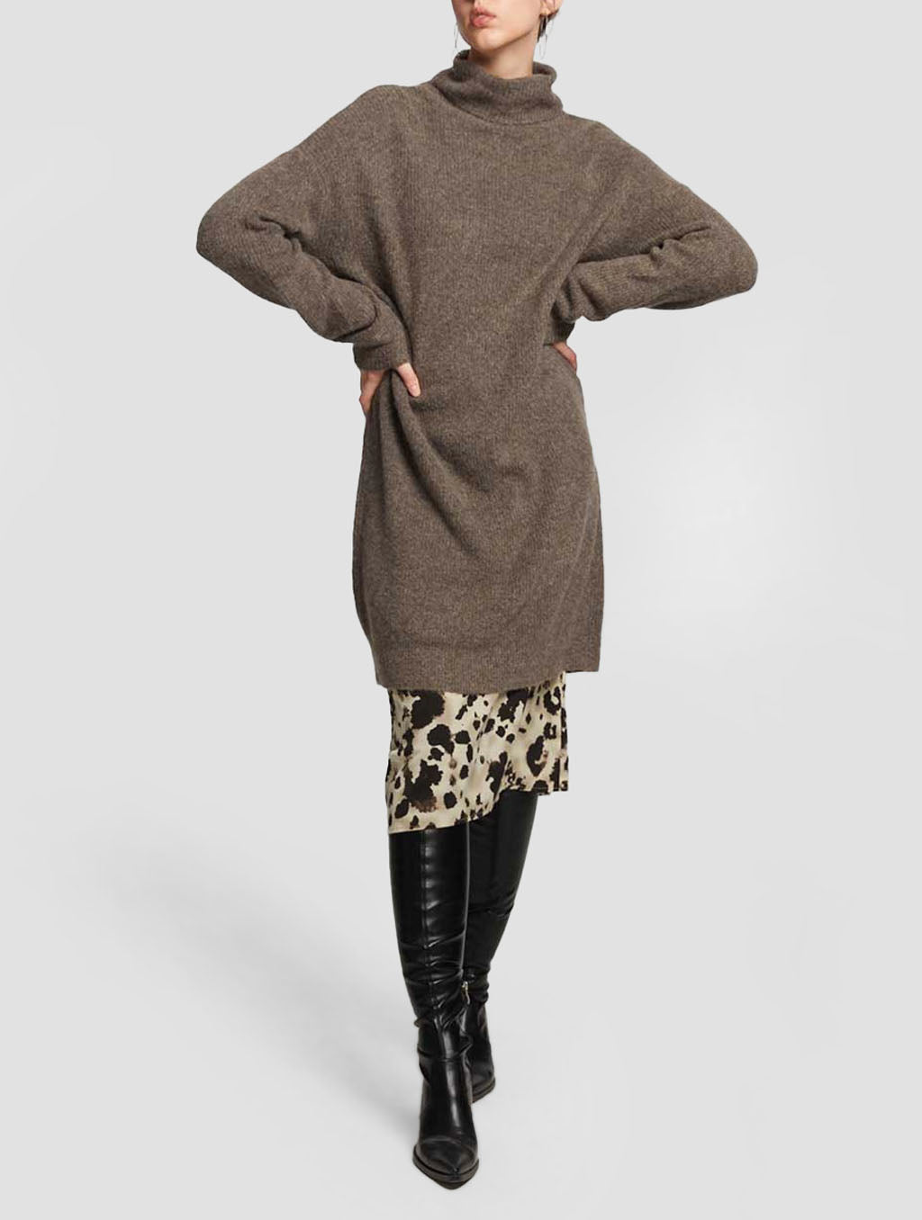 Midi Sweater Dress image 0