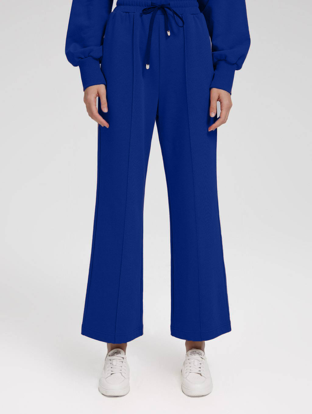 Classic Cotton Track Pants - Navy, M image