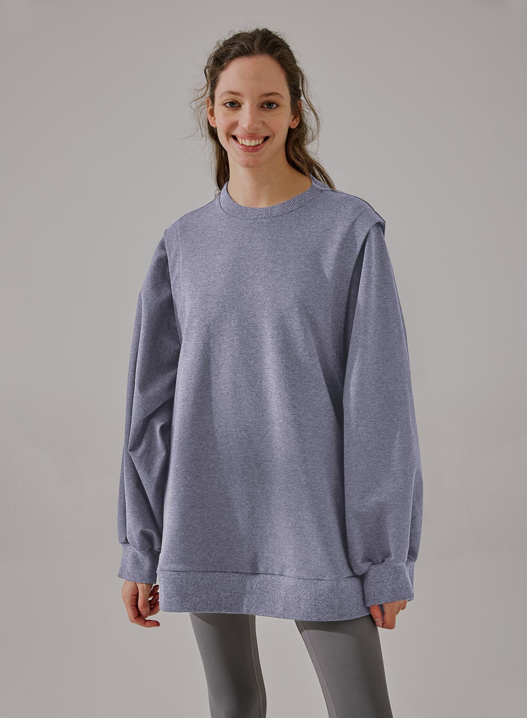 NAP Double-Layer Sleeve Sweatshirt