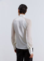 Bowknot Airy Silk Blouse image 1