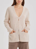 Yak-Wool Pocket Cardigan image 0