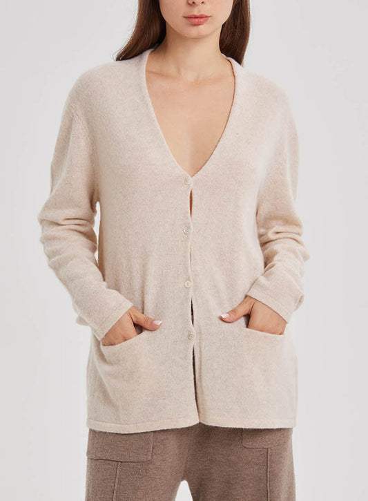 Yak-Wool Pocket Cardigan image 0