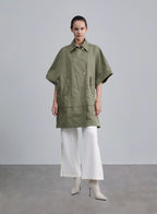 Double Breasted Batwing Coat image 0