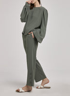 Snuggy Puff-Sleeve Set image 1
