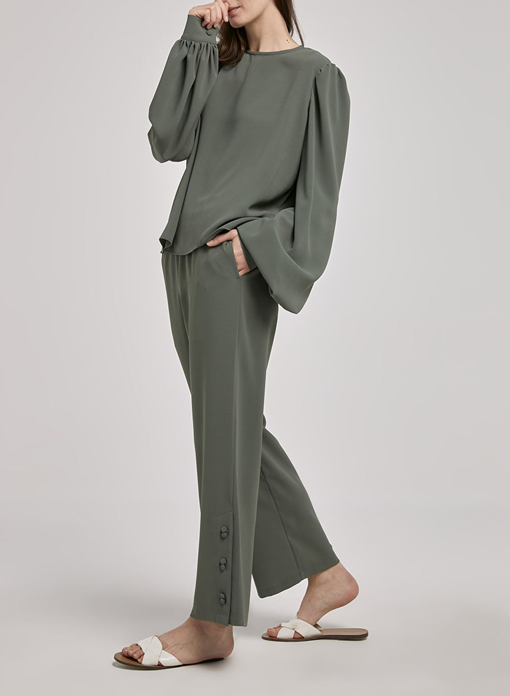 Snuggy Puff-Sleeve Set image 1