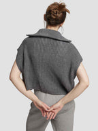 Half Batwing-sleeved Sweater image 1