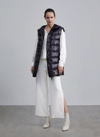 Basic Hooded Down Vest - Juniper, S image