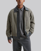 1 ×Zippered Mossy Jacket - Army-green, M image