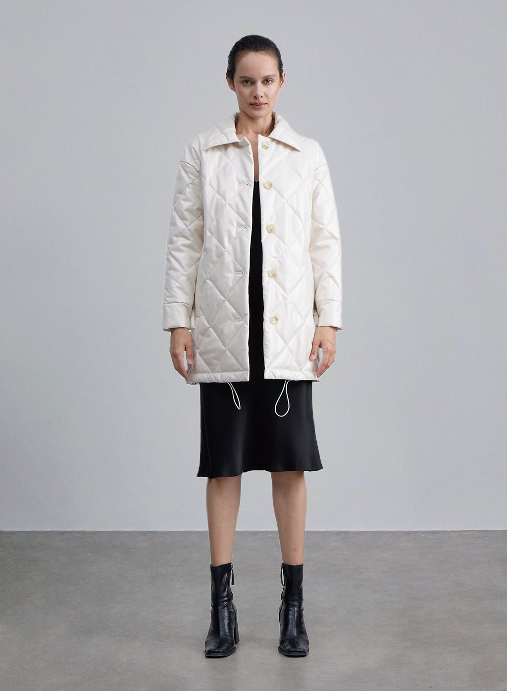 Diamond Block Padded Jacket image 0