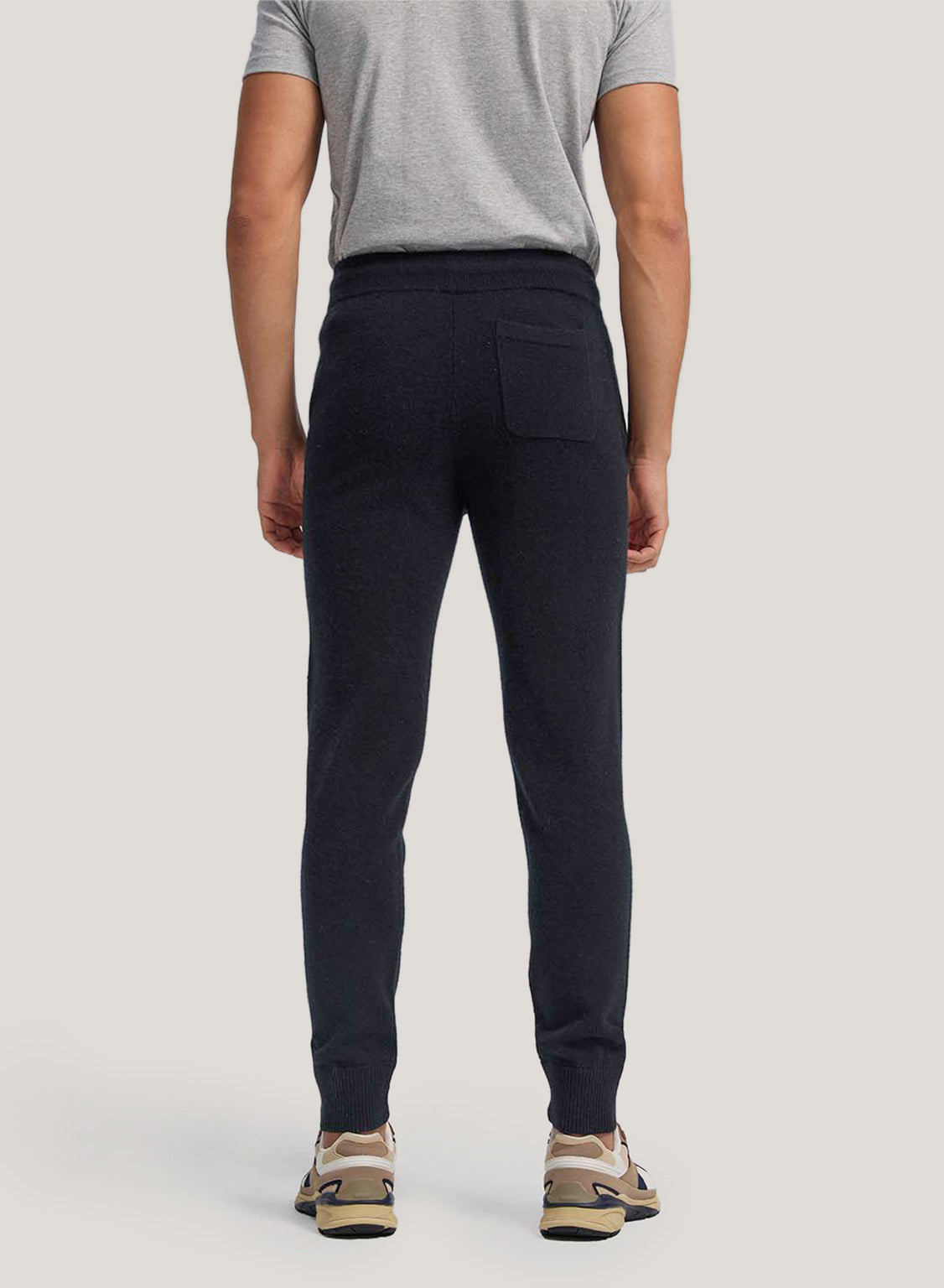 Tapered-Leg Drawstring Pure Wool Jogger image 1