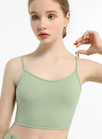 Energy Open-Back Longline Bra - Fringy Flower, M image