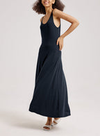 Refresh Maxi Tank Dress - Dark Blue, S image