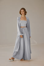 Flowy Open-Front Cardigan