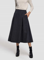 Full-Circle Cashmere Skirt