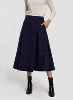 Full-Circle Cashmere Skirt