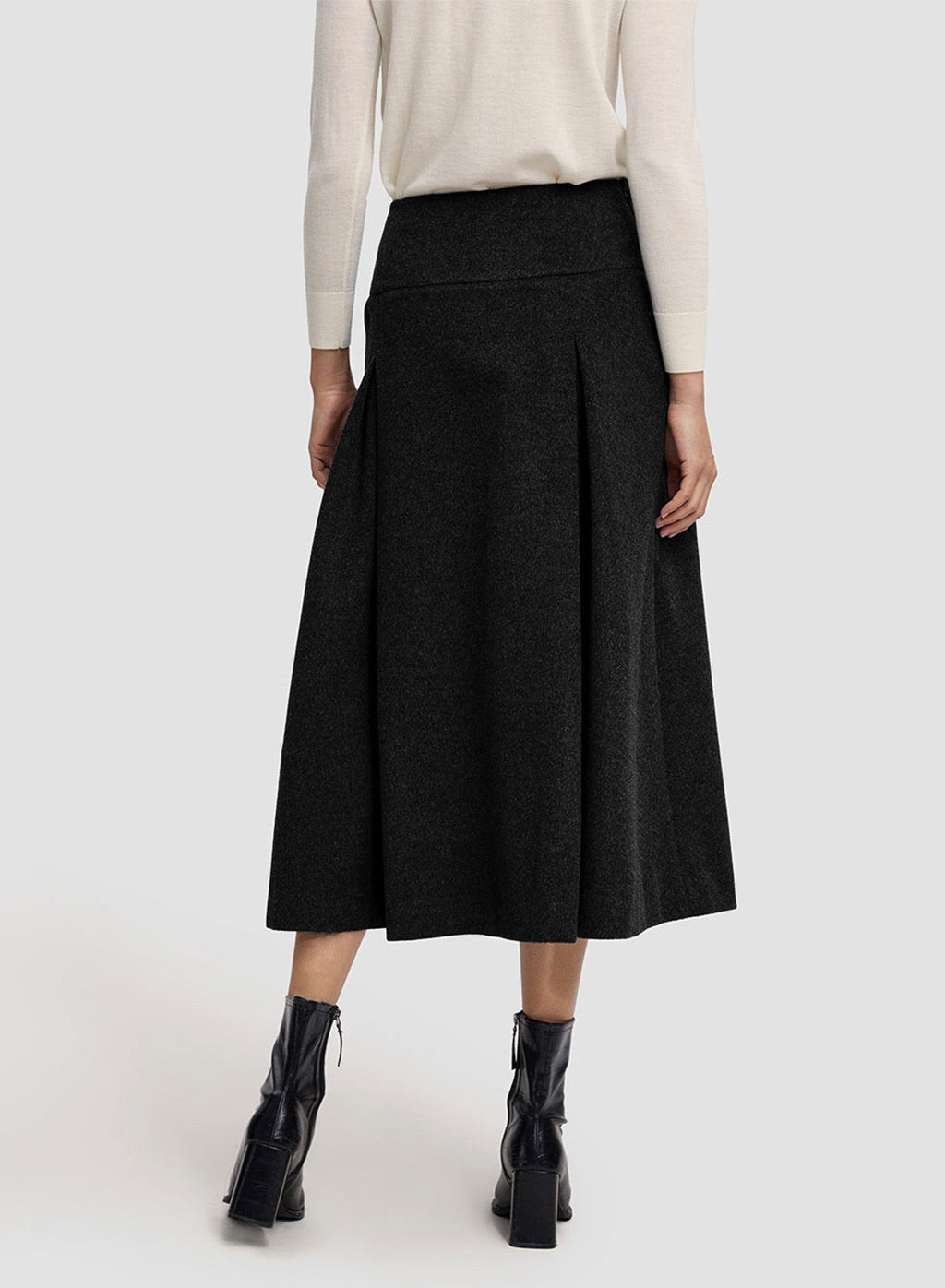 Full-Circle Cashmere Skirt