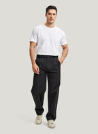 GH Straight-Leg 100% Cotton Trousers