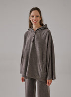 Half-Button Hoodie