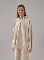 Half-Button Hoodie