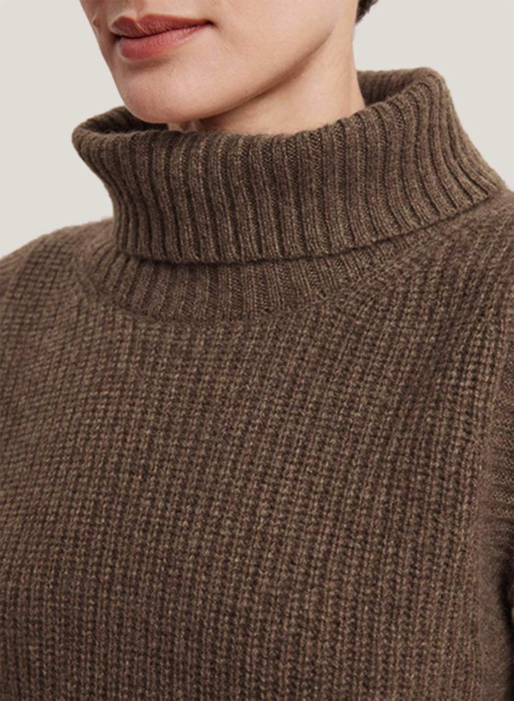 High Neck Yak Wool Vest