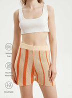 Irregular Stripe Shorts