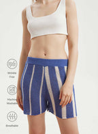 Irregular Stripe Shorts