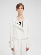 Cropped Box Jacket
