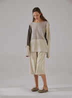 Loose Cropped Pants