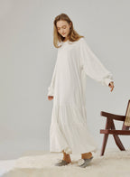 Casual Tiered Maxi Dress