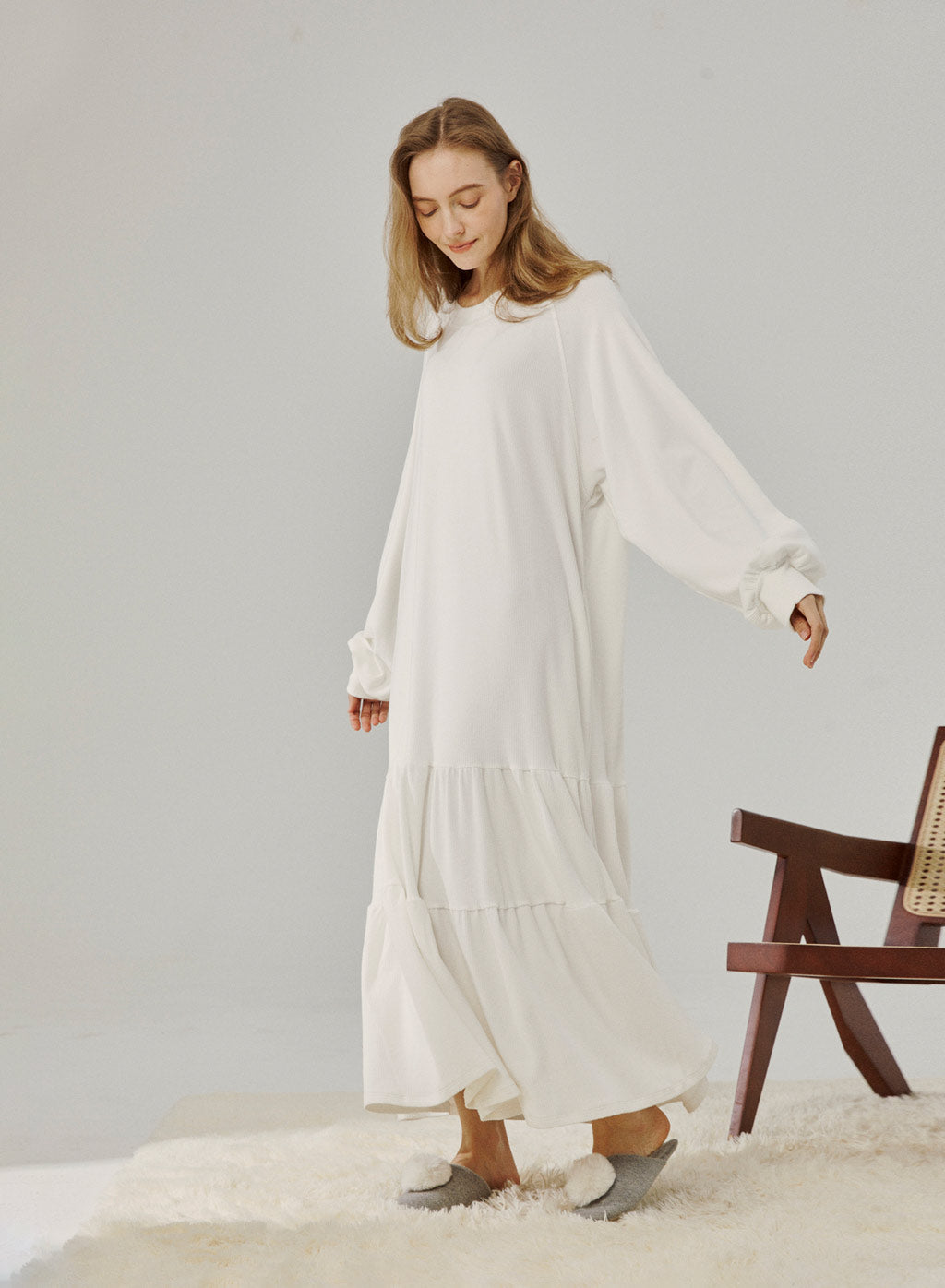 Casual Tiered Maxi Dress