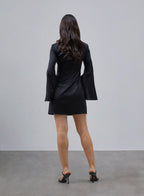 Mild Slit Mini Dress
