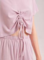 Ruched Crop Top