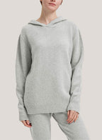 Oversize Drawstring Wool Hoodie