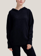 Oversize Drawstring Wool Hoodie