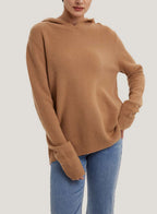 Oversize Drawstring Wool Hoodie