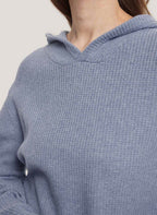 Oversize Drawstring Wool Hoodie