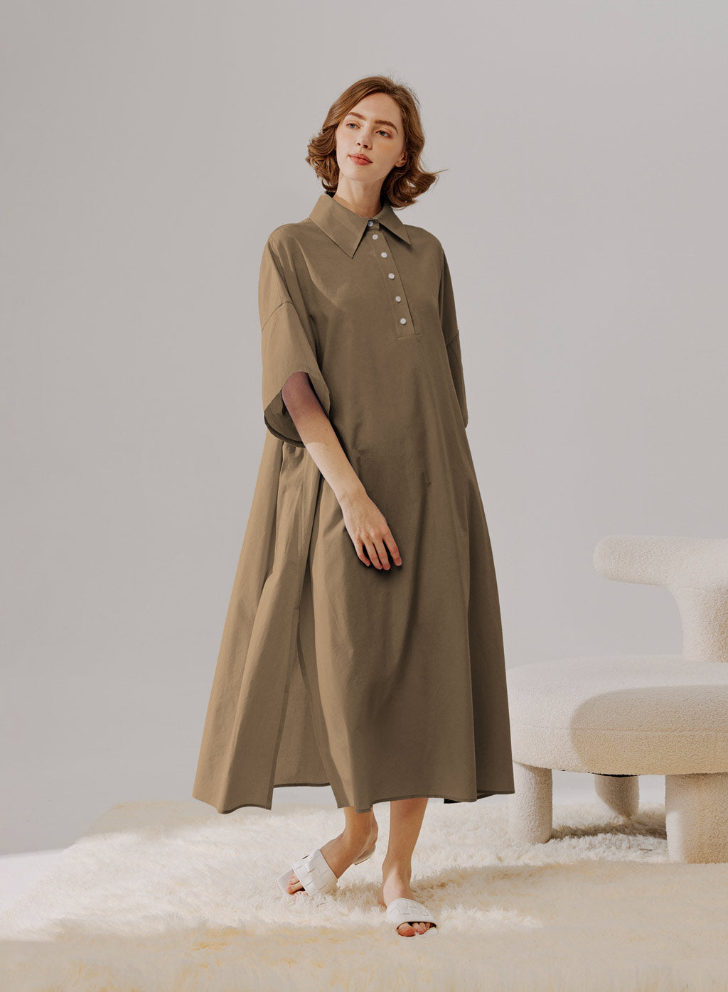 NAP Relaxed Shirtdress