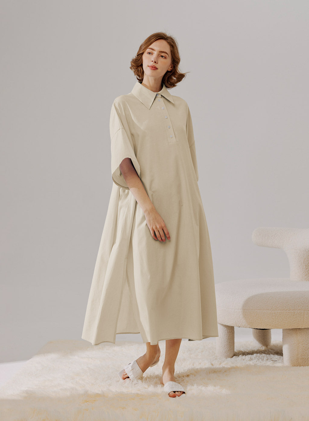 NAP Relaxed Shirtdress