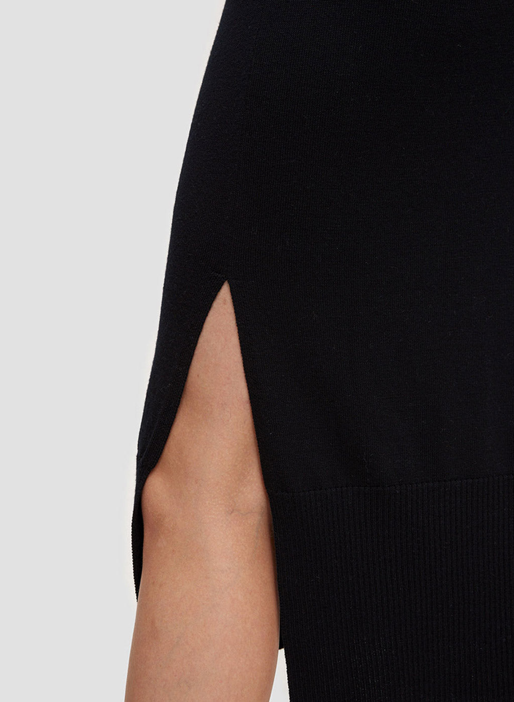 Round Neck Wool Dress