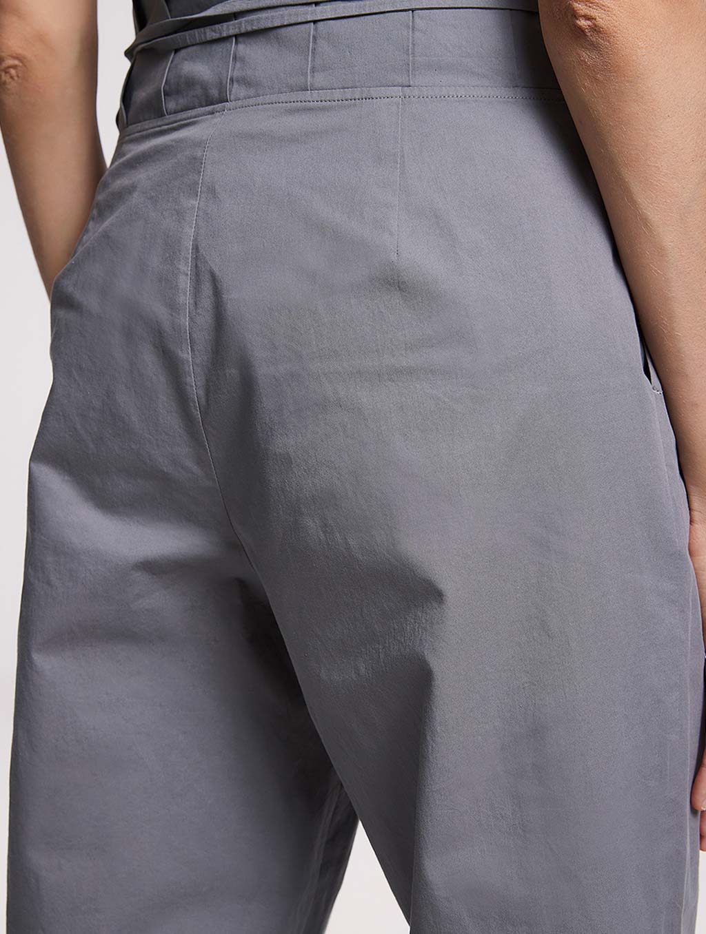 Ruffle Waist Drawstring Pants