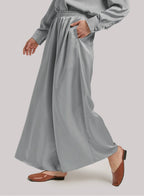 Satin Wide Leg Pants