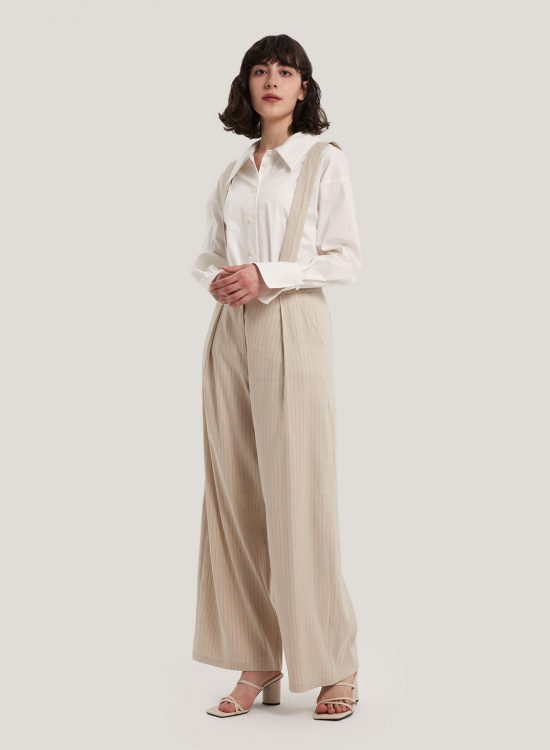 pants with straps