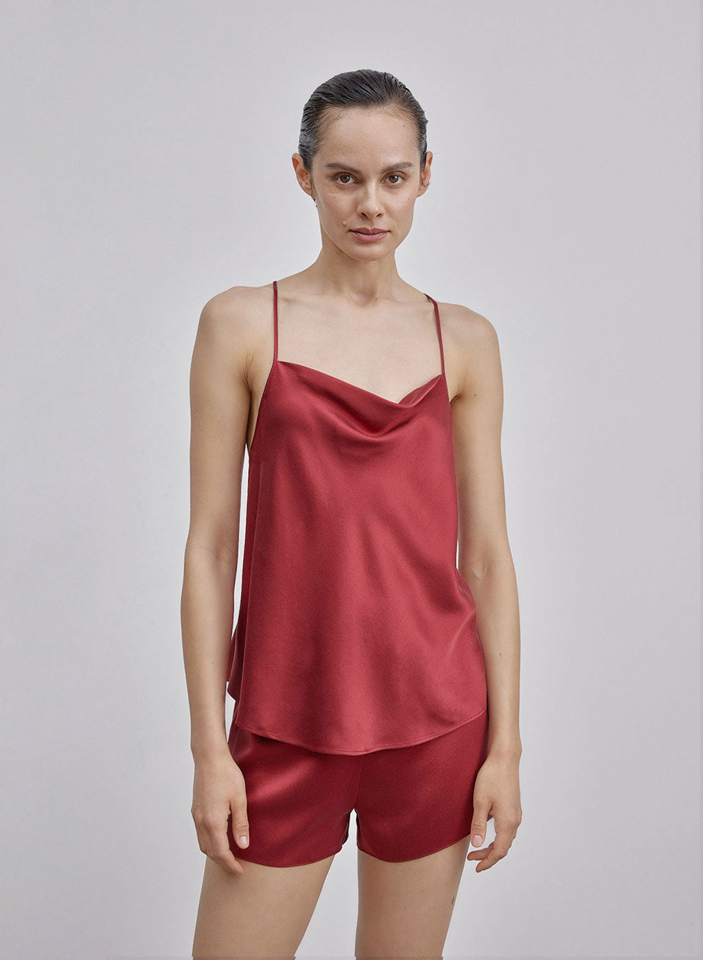 Cross Silk Camisole