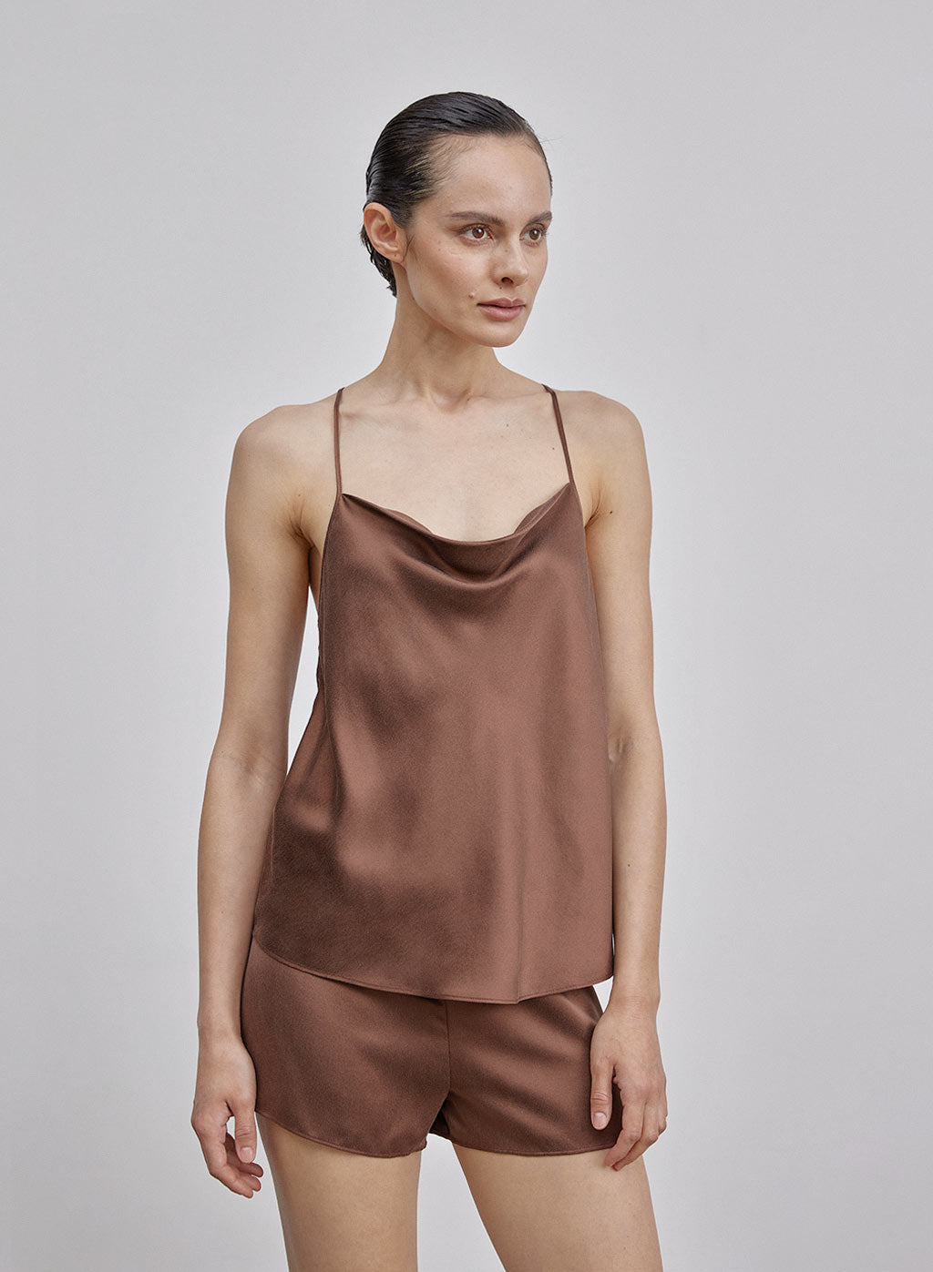Cross Silk Camisole