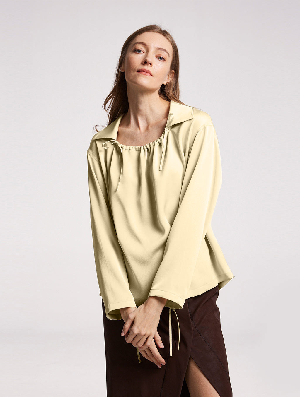 Square Collar Blouse