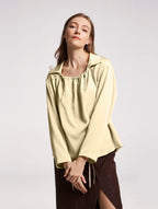Square Collar Blouse