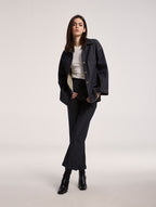 Straight-leg Denim Pants